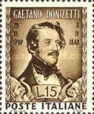 Death Centenary of Gaetano Donizetti (1797-1848), Composer