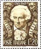 Birth Bicentenaty of poet Vittorio Alfieri (1749-1803)