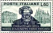 Guiseppe Verdi, Cathedral and La Scala Theatre of Milan