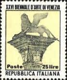 Venice Biennale of Art - Column and the Lion of St. Mark