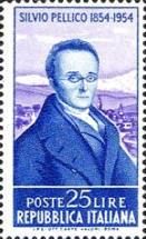 Death Centenary of Silvio Pellico (1789-1854), Writer
