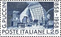 Birth Centenary of of Giacomo Puccini (1858-1924)