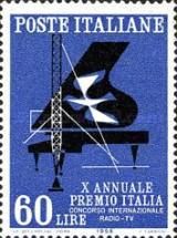 Radio Mast, Grand Piano and Peace Dove ("Music")