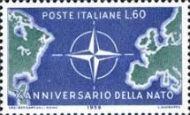 NATO Emblem and Map