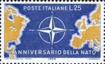 NATO Emblem and Map