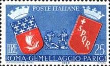 Coats of Arms of Rome and Paris