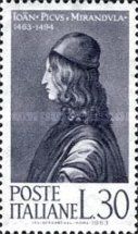 500th Birth Anniv. of G. Pico della Mirandola (1463-1492)