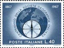Centenary of Italian Geographical Society