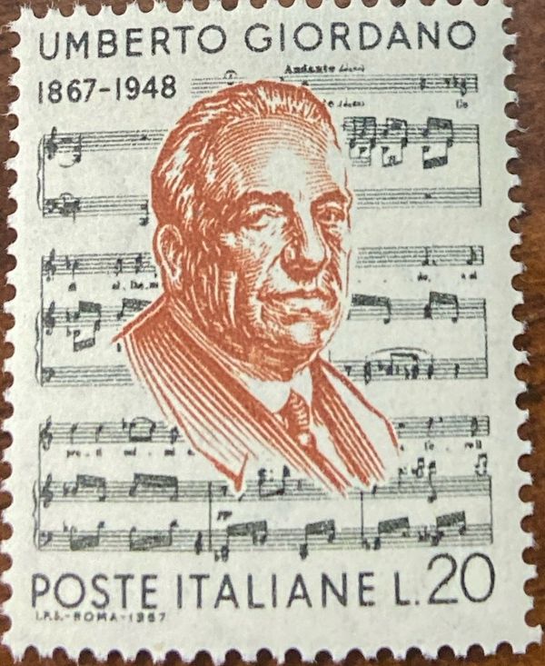 Birth Centenary of Umberto Giordano (1867-1948)