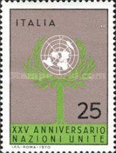 UN Emblem within Tree