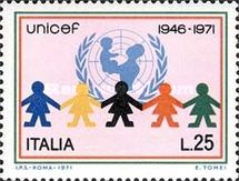 UNICEF Emblem and Paper Dolls