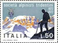 Mountaineer and the Brenta Mountains