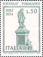 Death Centenary of Niccolò Tommaseo (1802-1874)