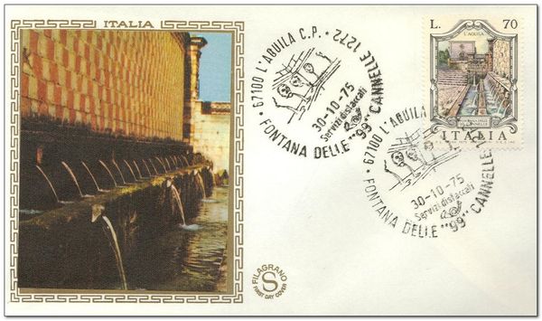 99 Cannelle Fountain - L'Aquila