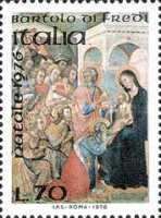The Adoration of the Kings, Bartolo di Fredi (1330-1409)