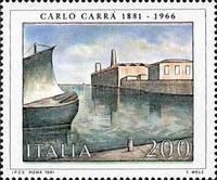 Harbour, Carlo Carra (1881–1966)