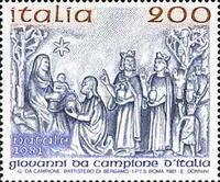 Adoration of the Magi, Giovanni da Campione d'Italia