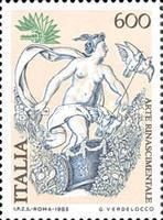 Italia 85 International Stamp Exhibition- Venus on Cart