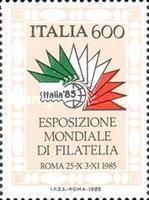Italia 85 International Stamp Exhibition- Logo