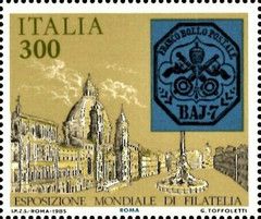Italia 85 International Stamp Exhibition- Papal States
