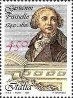 250th Birth Anniversary of Giovanni Paisiello (1740-1816)