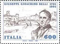 Birth Bicentenary of Giuseppe Gioachino Belli (1791-1863)