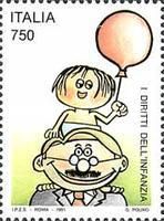 Child with Balloon on Man's Shoulders