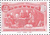 Columbus at La Rabida
