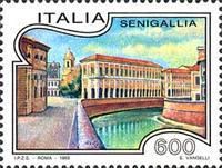Senigallia with River Misa