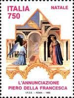Annunciation, Piero della Francesca (1415?-1492)
