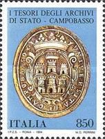 Civic Seal, 1745 (Campobasso Archives)
