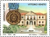 Vittorio Veneto Town Hall and Military Medal