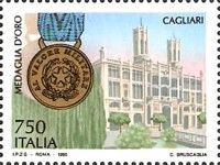 Cagliari Town Hall and Military Medal
