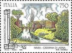 Ninfa Gardens, Cisterna di Latina