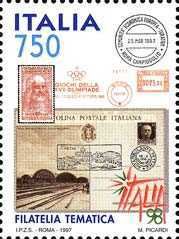 Italia 98 International Stamp Exhibition- Thematic Philately