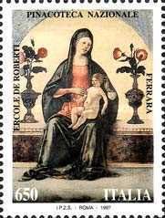 National museum treasures. Picture gallery of Ferrara