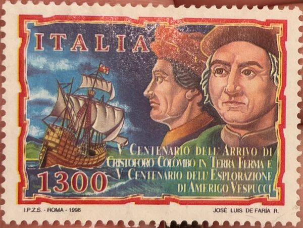 Cristoforo Colombo and Amerigo Vespucci