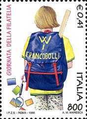 Child with Backpack