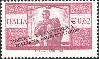 Philatelic Exhibition - Italian Republic in Stamps