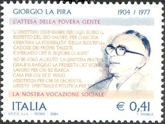 Giorgio La Pira - Birth Centenary