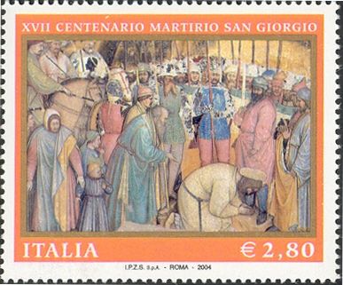 Martyrdom of St George, Altichiero da Zevio