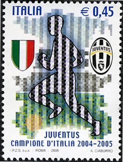 Juventus Italian Football Team Champion 2004-2005