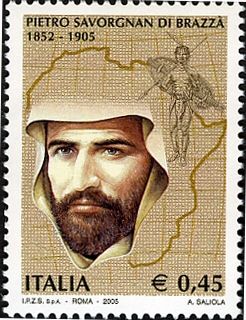 Portrait of Pietro Savorgnan di Brazzà