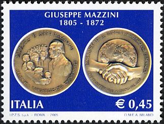 Giuseppe Mazzini 100th birth