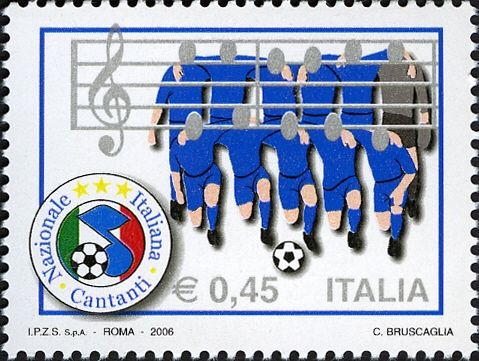 Stylized Soccer Players, Stave and Association's Logo