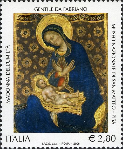 Madonna of Humility, Gentile da Fabriano