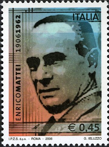 Portrait of Enrico Mattei
