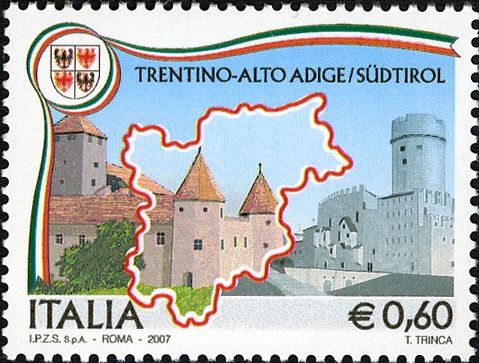 Regions of Italy - Trentino-Alto Adige-Südtirol