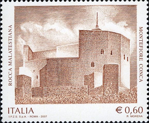 Malatesta Castle, Montefiore Conca