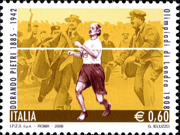 Homage to Dorando Pietri, Marathon Runner (1885-1942)